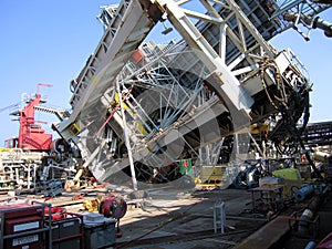 Katrina Damage Offshore