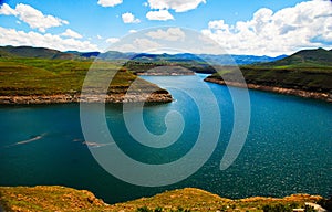 The Katse Dam in Lesotho Highlands Water Project