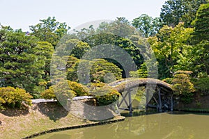 Katsura Imperial Villa Katsura Rikyu in Kyoto, Japan. It is one of the finest examples of Japanese