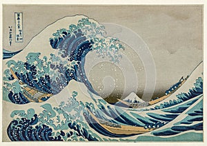 The Great Wave off Kanagawa after Katsushika Hokusai