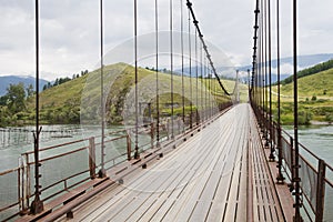 Katun river Bridge near the Multa village