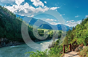 Katun river, Chemal, Altay, Siberia