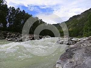 The Katun river photo