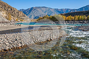 Katun rivers, Altay Mountains, Russia