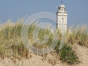 Katwijk an zee and the city of leiden in the Netherlands