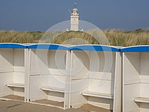 Katwijk an zee and the city of leiden in the Netherlands