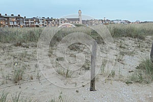 Katwijk an zee and the city of leiden in the Netherlands