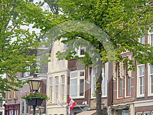 Katwijk an zee and the city of leiden in the Netherlands