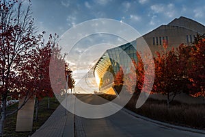 Kauffman Center for the Performing Arts in Kansas City Missouri.