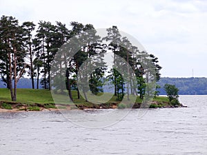 Kaunas artificial sea - Nemunas river weir