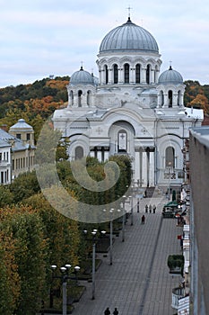 Kaunas City View from Above photo