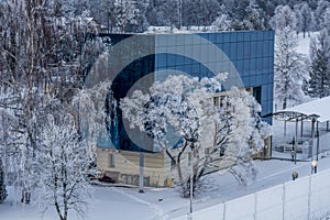 Kaunas Hidro station HS building