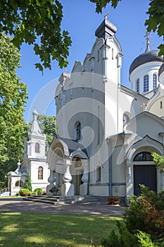 Kaunas, Lithuania AUGUST 16, 2023. Holy Resurrection Orthodox Church