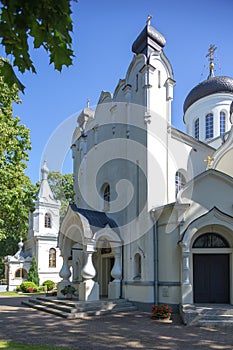 Kaunas, Lithuania AUGUST 16, 2023. Holy Resurrection Orthodox Church