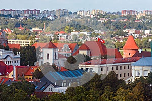 Kaunas Old Town cityscape