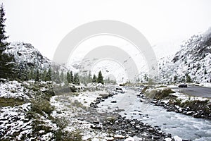 Kaunertal glacier at Ferner Garten in Kaunergrat nature park