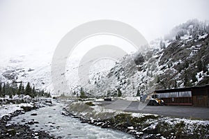 Kaunertal glacier at Ferner Garten in Kaunergrat nature park