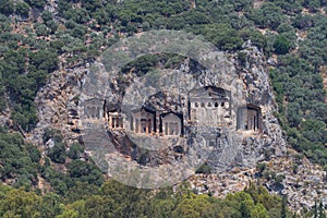 Kaunian rock tombs