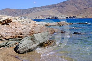 Kavalourko Beach near Panormos village