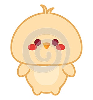 kawaii chick design
