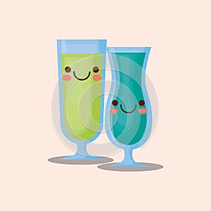 Kawaii cocktail drinks