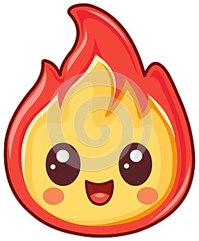 Kawaii Fire Flame