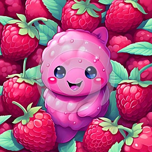 Kawaii Raspberry