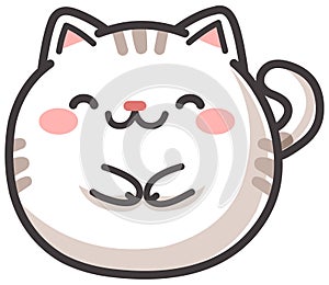 Kawaii Tubby Cat photo