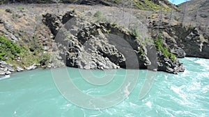 Kawarau River in Otago, New Zealand.