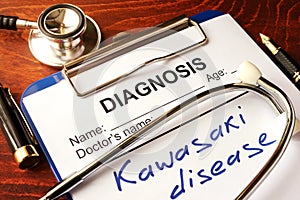 Kawasaki disease. photo
