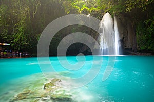 The Kawasan Falls, Cebu, Philippines