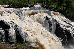 Kawishiwi Falls in Ely Minnesota USA