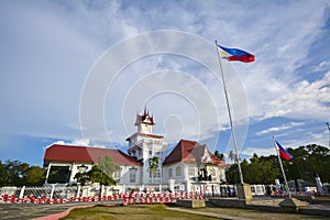 Kawit, Cavite, Philippines - Emilio Aguinaldo Shrine and the Philippine Flag photo
