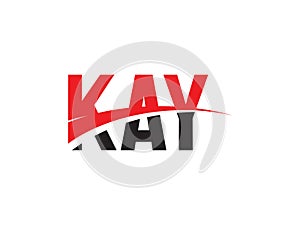 KAY Letter Initial Logo Design Vector Illustration photo