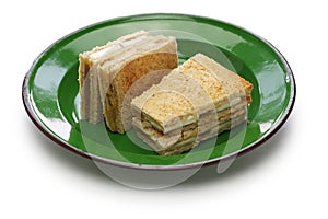 Kaya jam toast sandwich