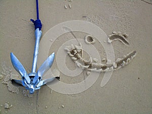 Kayak Anchor wink and smile