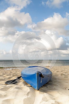 Kayak on Beach in Mexico