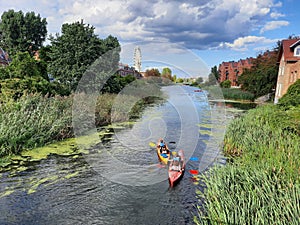 kayak GdaÅ„sk motlawa river