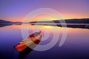 Kayak Lake at Sunrise