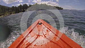 Kayak POV Adventure Land Ahoy