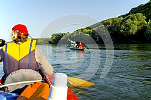 Kayak trip down the Dniester River