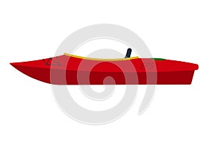 Kayak vector illustration.