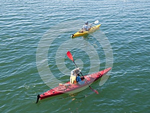 Kayakers