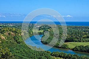 Kayakers on the Wailua River