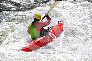 Kayaking as extreme and fun sport