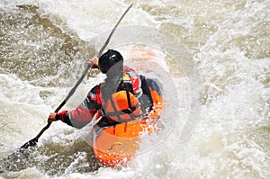 Kayaking as extreme and fun sport