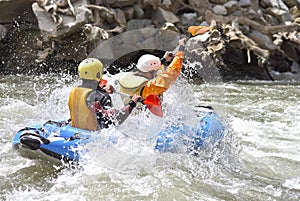 Kayaking as extreme and fun sport