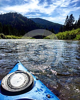 Kayaking the Blackfoot River photo