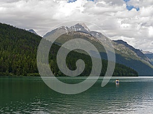 Kayaking at Bowman Lake