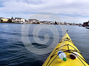 Kayaking on Foster City canals and lagoons